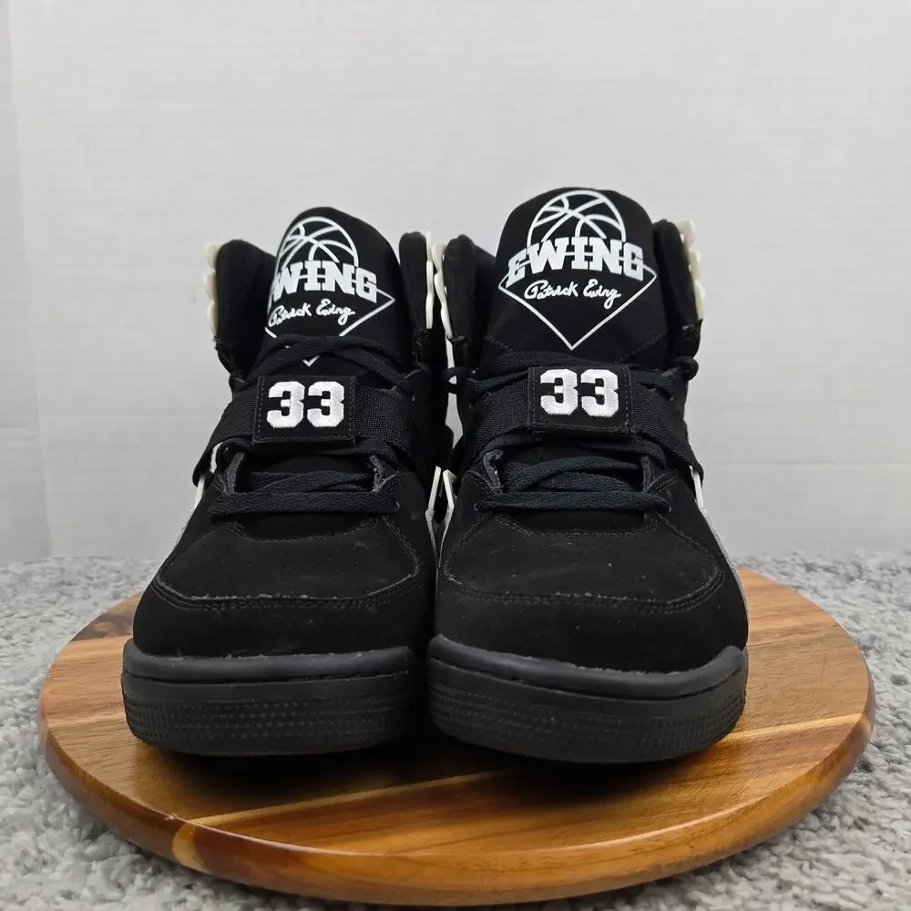 Patrick Ewing Men 13 Concept Hi Black White Casual Lifestyle Daily Retro Sneaker